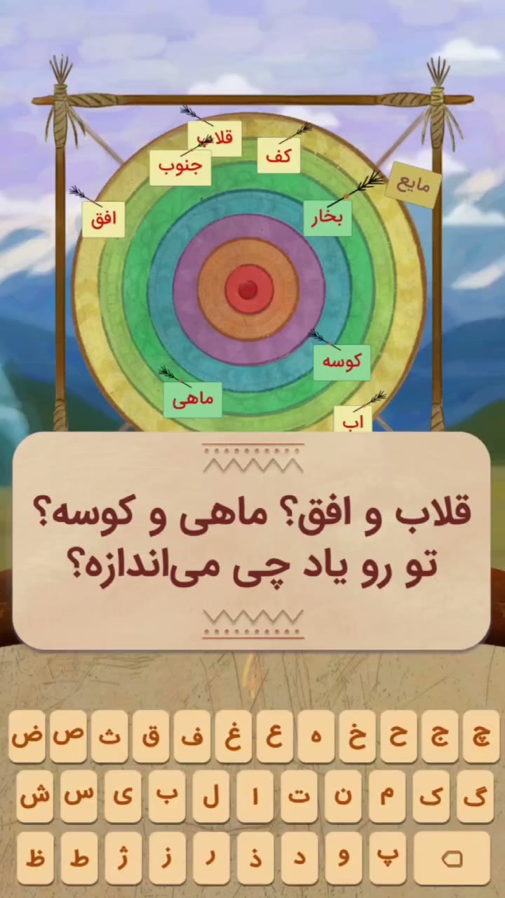 صفحه شکارچی کلمه، سیبل و صفحه‌کلید فارسی